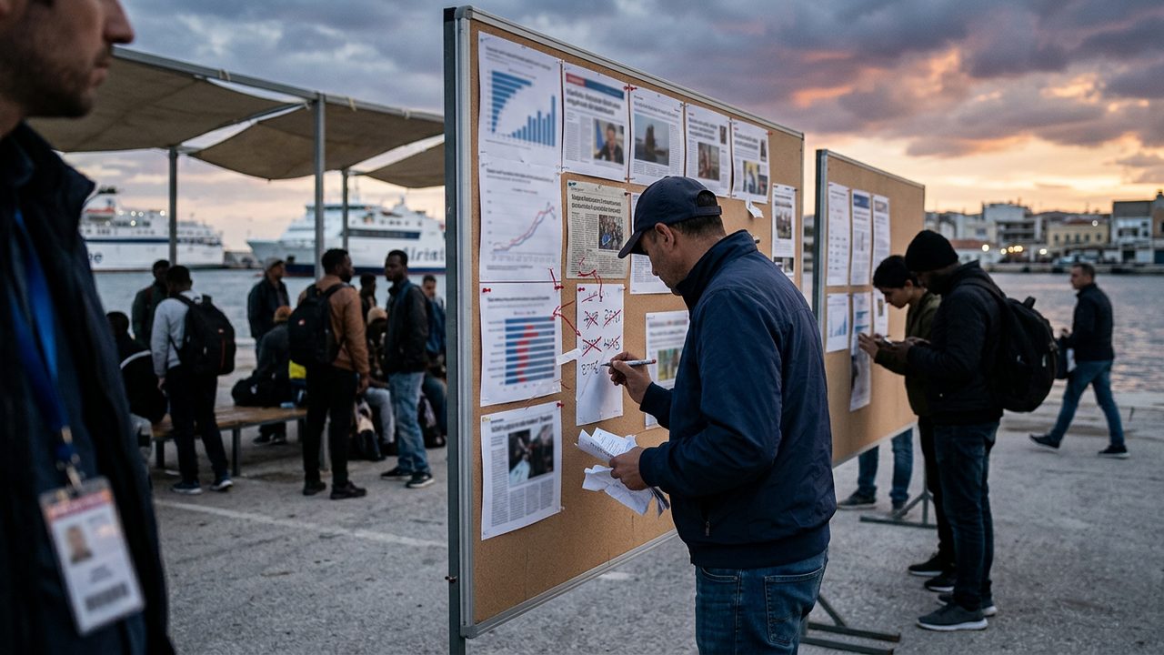 Illustrative photograph for the story: Fact Check: The Migration Figures Being Quoted This Summer