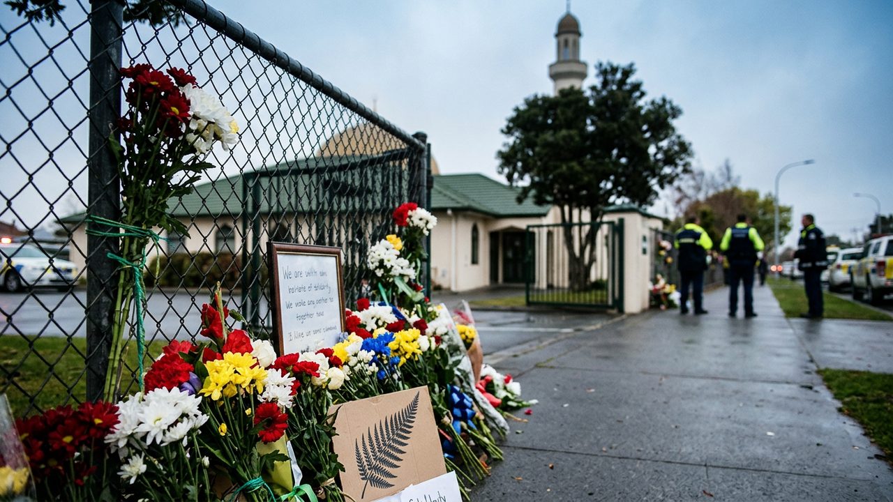 Illustrative photograph for the story: Attack on Two Mosques in Christchurch Kills 51