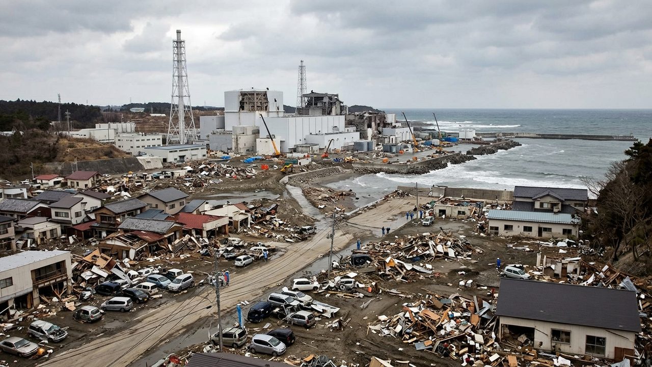 Illustrative photograph for the story: Earthquake and Tsunami Strike Japan, Crippling Fukushima Nuclear Plant