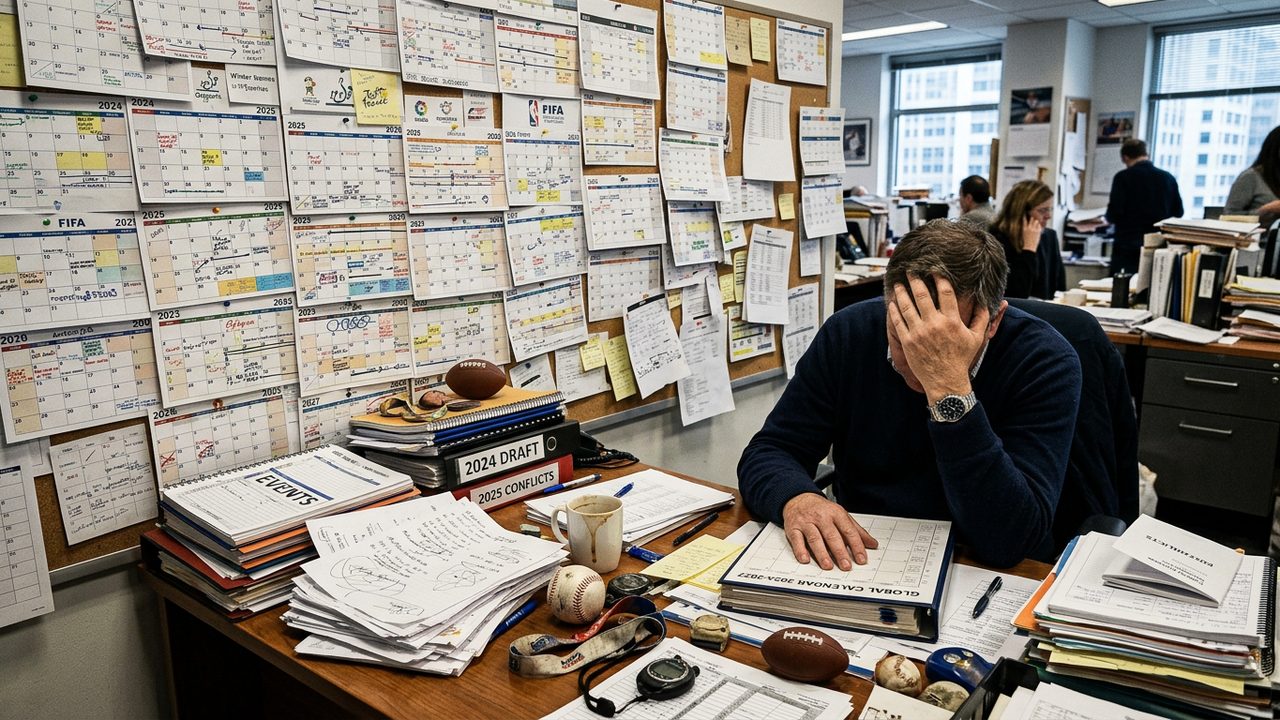 Illustrative photograph for the story: Feature: The Sporting Calendar Has Run Out of Room