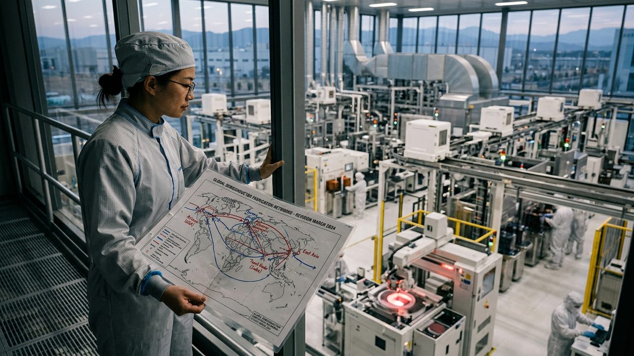 Illustrative photograph for the story: The Semiconductor Map Is Being Redrawn, Slowly