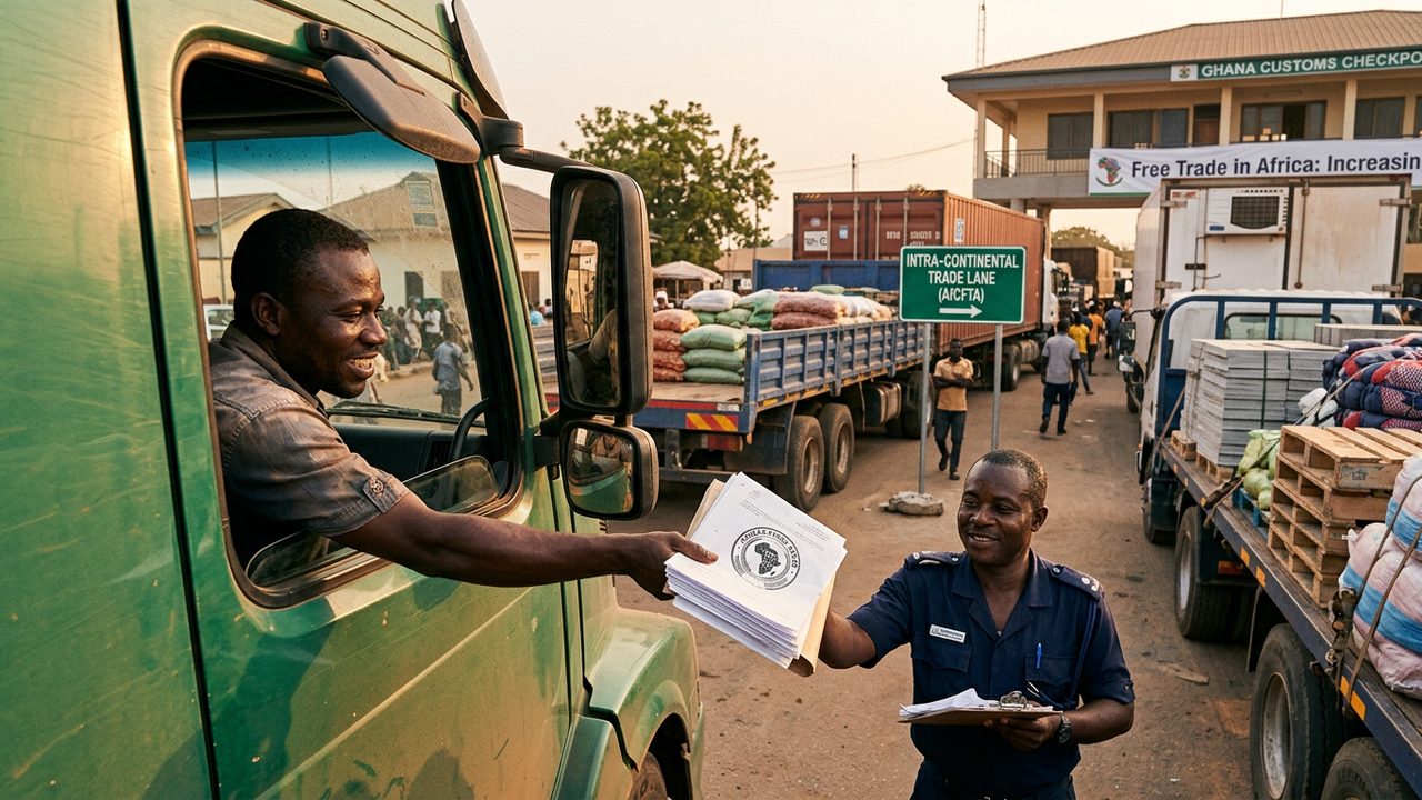 Illustrative photograph for the story: African Free Trade Area Records First Sustained Rise in Intra-Continental Commerce