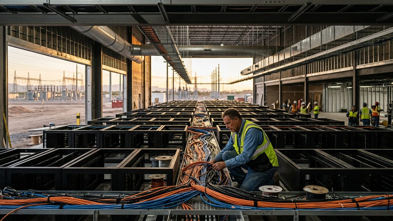 Illustrative photograph for the story: Analysis: The Economics of the AI Build-Out Are Being Tested