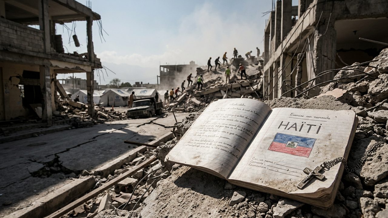 Illustrative photograph for the story: Catastrophic Earthquake Devastates Haiti