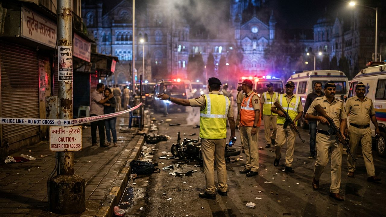 Illustrative photograph for the story: Coordinated Attacks Across Mumbai Leave City Under Siege