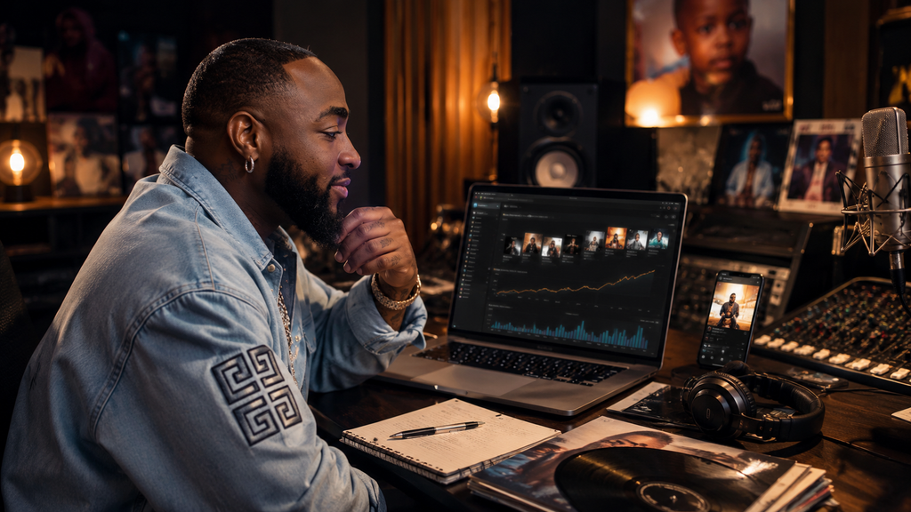 Illustrative photograph for the story: Davido's AFRIMMA Nominations, and What Happens to Everything We Post and Forget.