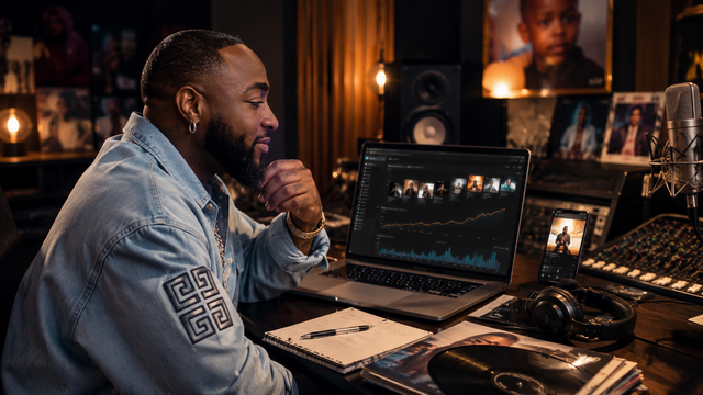 Illustrative photograph for the story: Davido's AFRIMMA Nominations, and What Happens to Everything We Post and Forget.