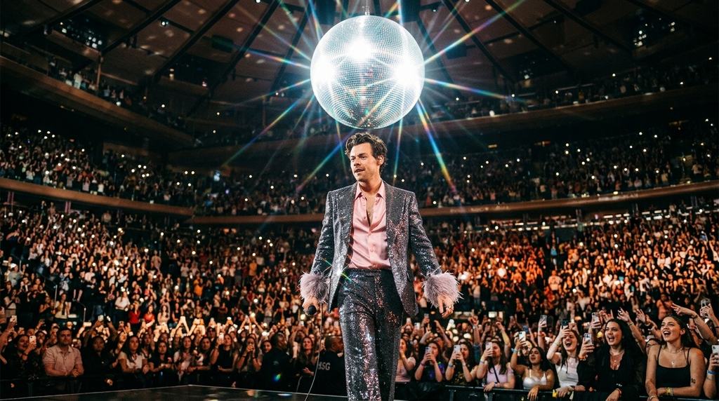 Illustrative photograph for the story: Harry Styles Is Playing Madison Square Garden 30 Times. He May Have Cracked the Code on Fan Loyalty.