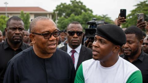 Illustrative photograph for the story: Peter Obi, Randy Peters and the Problem With Being Too Accessible.