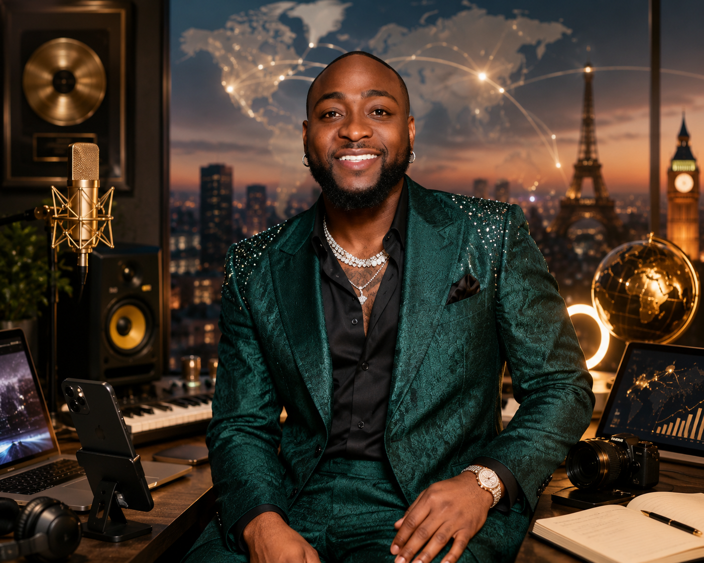 Illustrative photograph for the story: Davido's Global Network Proves Why Building Your Personal Brand Online Matters — And How Your Smartphone Could Open Similar Doors