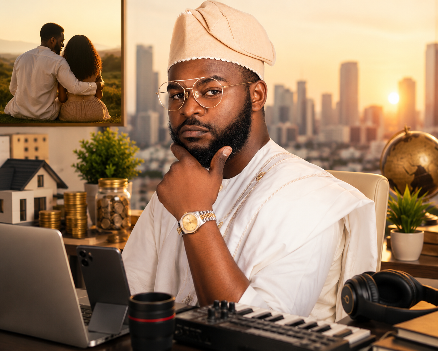 Illustrative photograph for the story: The Business Lesson Behind Falz's Marriage Advice: Build Financial Freedom Before Building a Family
