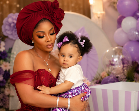 Illustrative photograph for the story: Toke Makinwa Finally Reveals Daughter Yakira’s Face on Her First Birthday — Why She Kept Her Private and What It Taught Me About Protecting What Matters