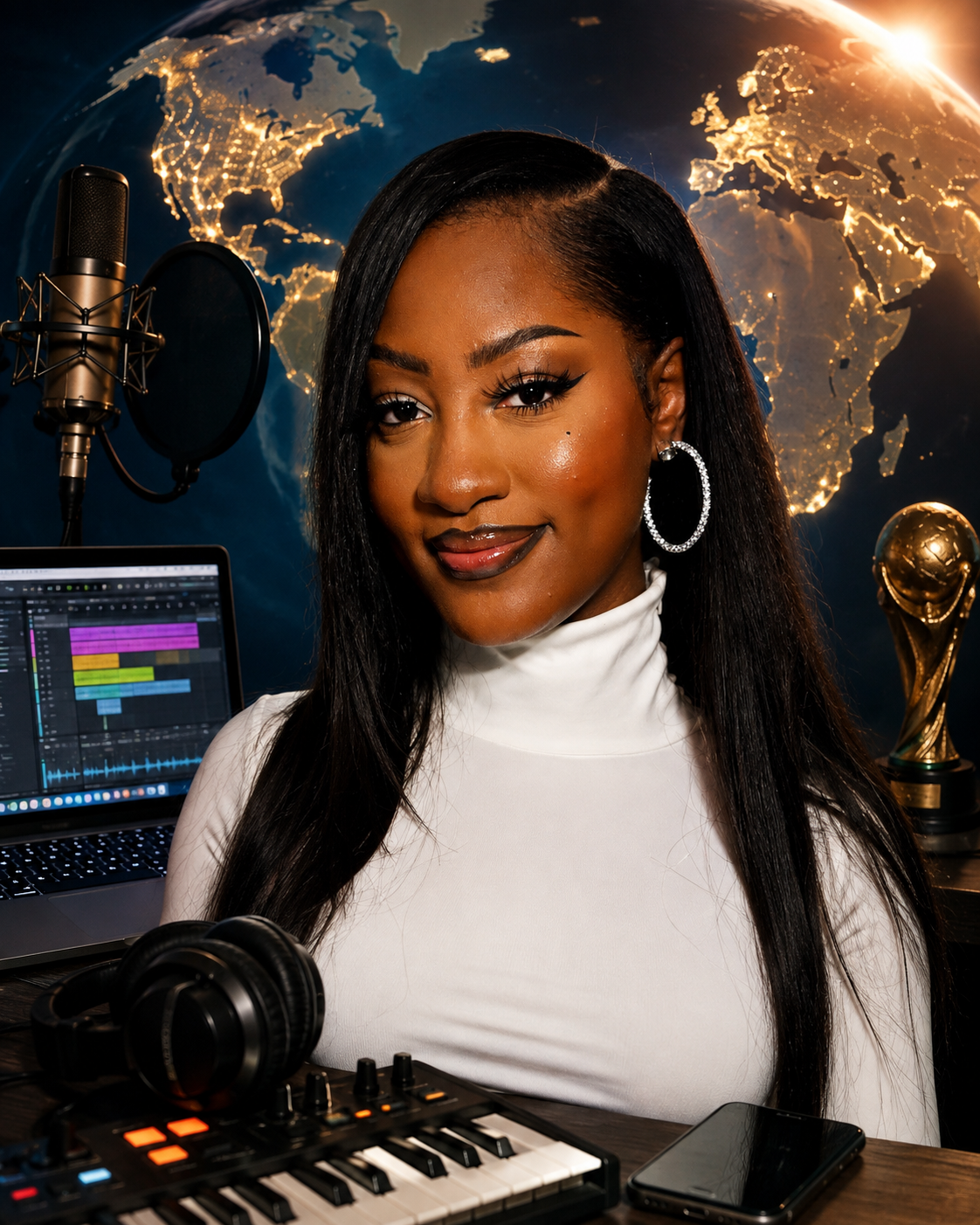 Illustrative photograph for the story: Tems Celebrates Another International Career Milestone — It Reminded Me That Global Success Starts With One Bold Creative Decision