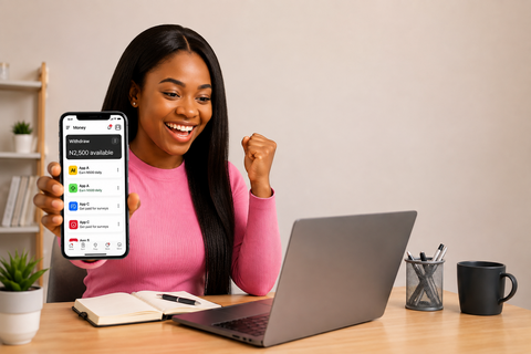 Illustrative photograph for the story: How to Start Making Money Online in Nigeria With a Smartphone