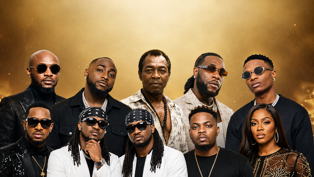 Illustrative photograph for the story: The Greatest Nigerian Hitmakers of All Time: Artists Who Changed Afrobeats Forever