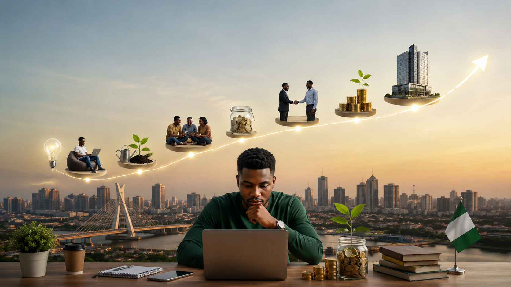 Illustrative photograph for the story: How Startup Funding Works in Nigeria: From Bootstrapping to Venture Capital