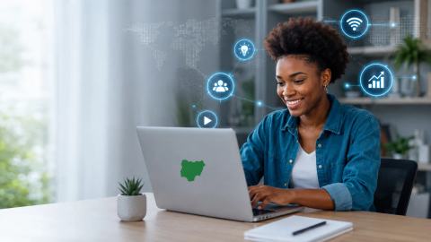 Illustrative photograph for the story: Nigeria’s Digital Economy: How Technology Is Creating New Opportunities for Entrepreneurs and Young Nigerians
