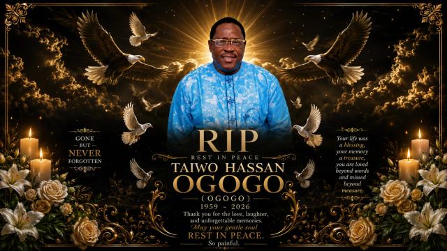 Illustrative photograph for the story: Taiwo Hassan “Ogogo” Laid to Rest as Tinubu, Abiodun and Nollywood Stars Pay Tribute