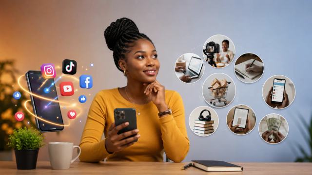 Illustrative photograph for the story: How to Build Multiple Sources of Income in Nigeria Starting With Your Smartphone