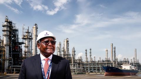Illustrative photograph for the story: Dangote Refinery Drives Seven-Fold Rise in Nigeria’s Petroleum Product Exports: How Nigeria Is Becoming a Major Fuel Exporter