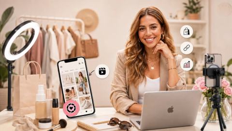 Illustrative photograph for the story: Affiliate Marketing Is Taking Over Social Media: How ShopMy, LTK, TikTok Shop and Amazon Are Turning Everyday Posts Into Income