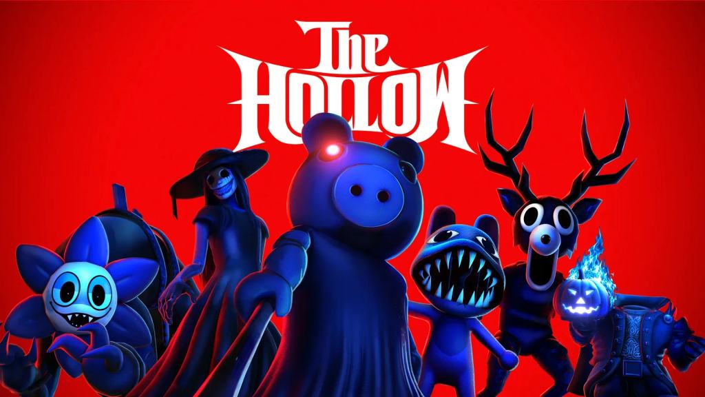 Players gather in The Hollow ahead of the Roblox The Hollow finale during Roblox’s 2026 Halloween event.
