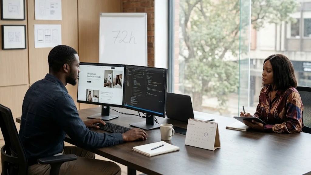 Where to Get Your Professional Website in Just 72 Hours