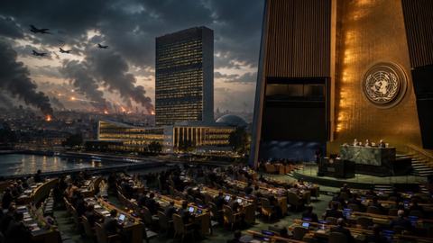 Illustrative photograph for the story: America Is at War With Iran. So Why Is Iran Still Going to the UN?
