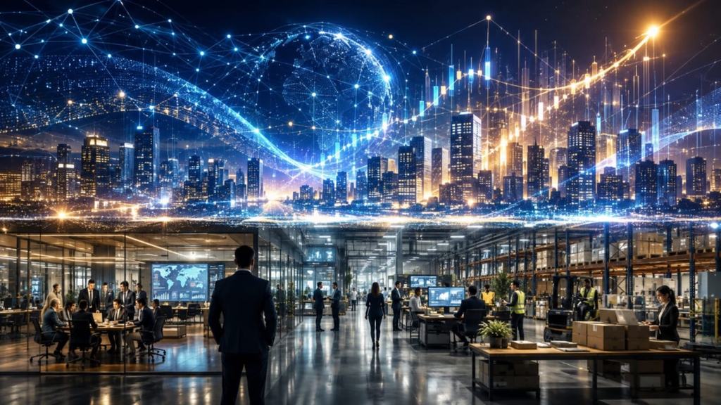 Illustrative photograph for the story: AI Stocks Are Rising Again. But Businesses Should Look Beyond the Hype