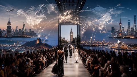 Illustrative photograph for the story: London Fashion Week Is Growing Its Global Audience. The Business Lesson Goes Beyond Fashion