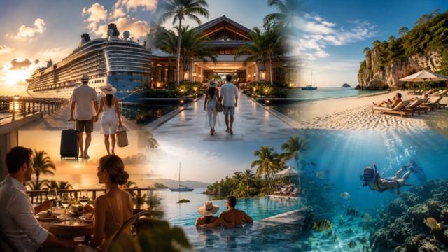 Illustrative photograph for the story: Royal Caribbean Is Spending $3 Billion on Sandals. The Bigger Story Is Where Travel Business Is Going