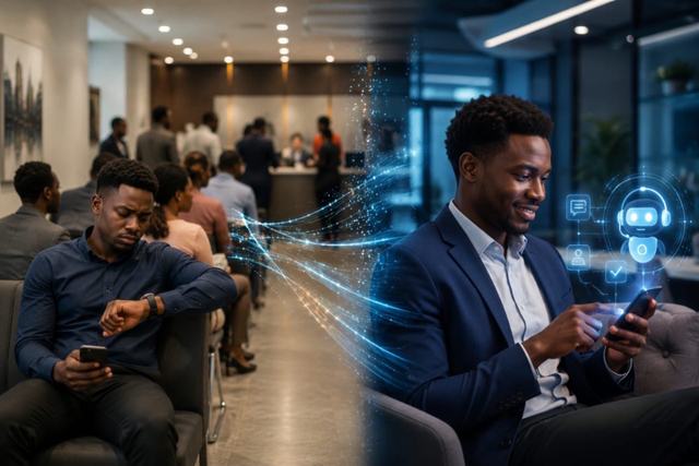 Illustrative photograph for the story: Heirs Insurance Just Put AI in Customer Service. The Bigger Problem Is Why Many Businesses Still Make Customers Wait