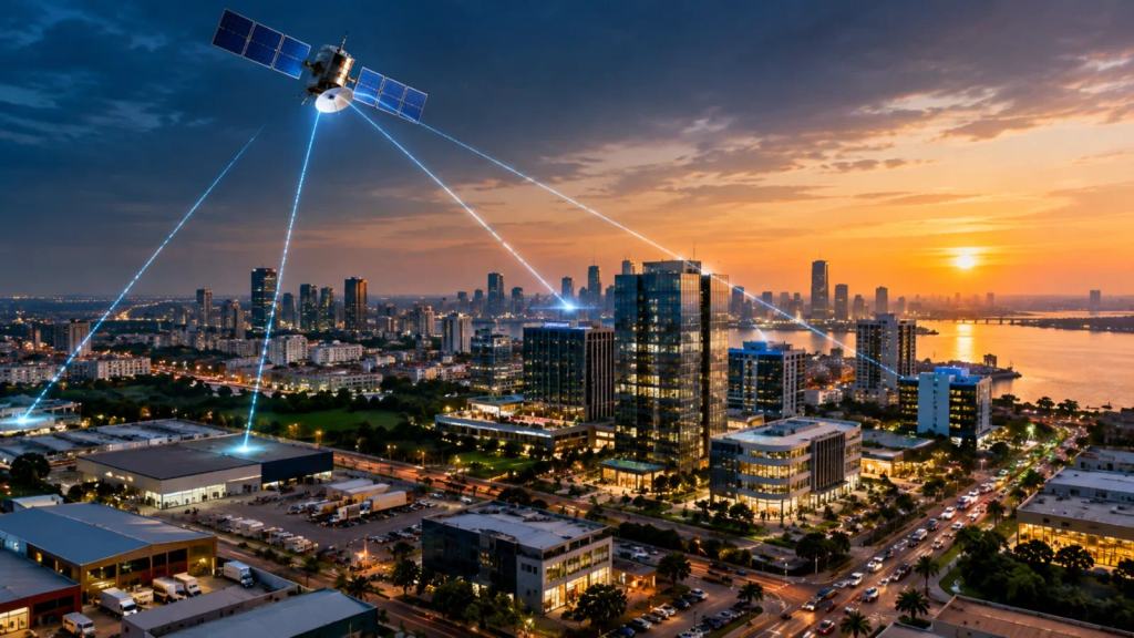 Illustrative photograph for the story: Nigeria Is Building a New Satellite. But Can Businesses Turn Better Connectivity Into Real Growth?