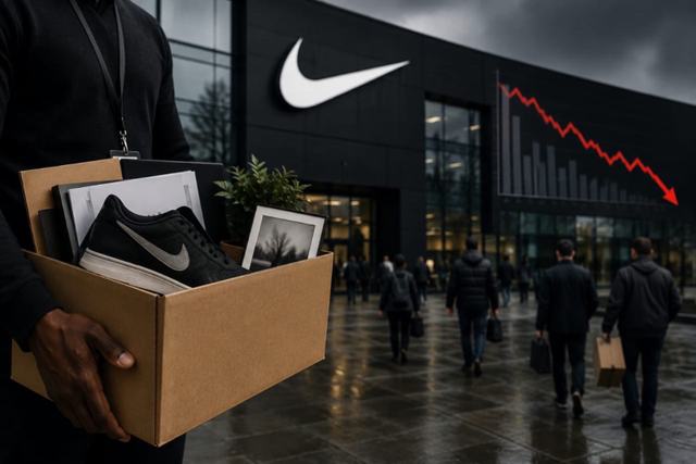 Illustrative photograph for the story: Nike Is Cutting Jobs Again. The Bigger Problem Is What Happens When a Business Keeps Trying to Fix Growth