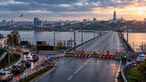 Illustrative photograph for the story: Kyiv’s Bridges Are Closed. The Bigger Lesson Is What Happens When Critical Systems Stop Working.