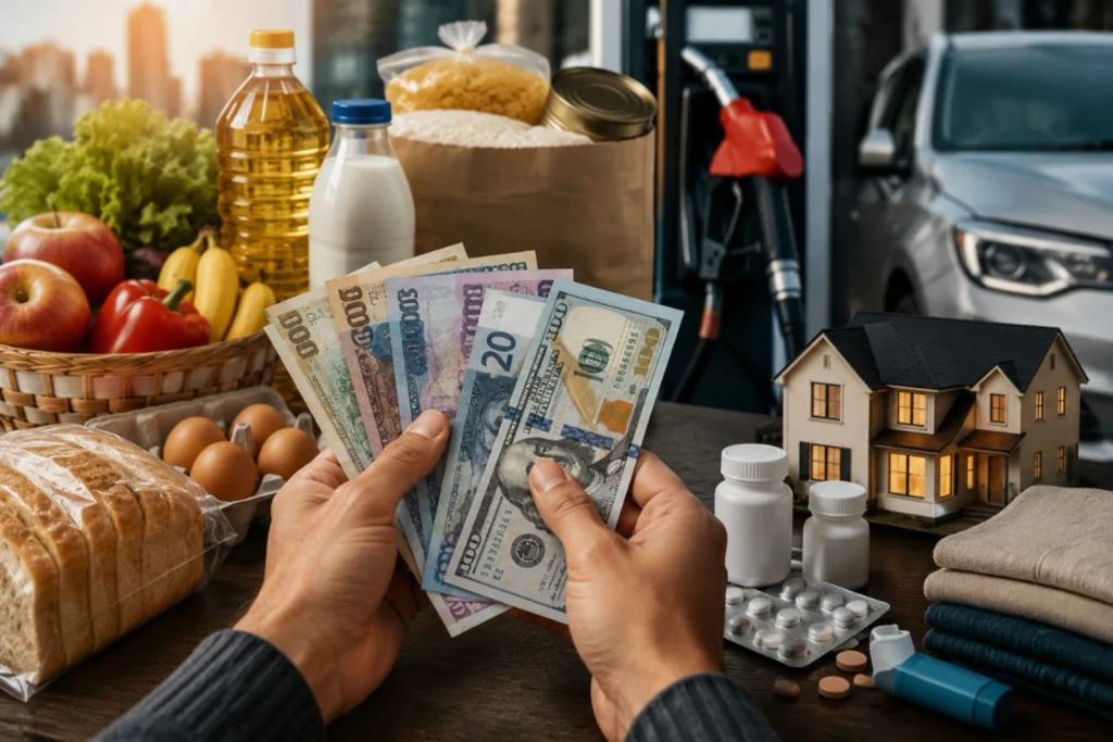 Illustrative photograph for the story: Why a Weak Currency Can Affect Everyday Life