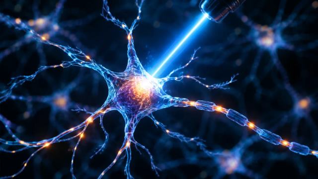 Illustrative photograph for the story: How Scientists Learned to Control Brain Cells With Light