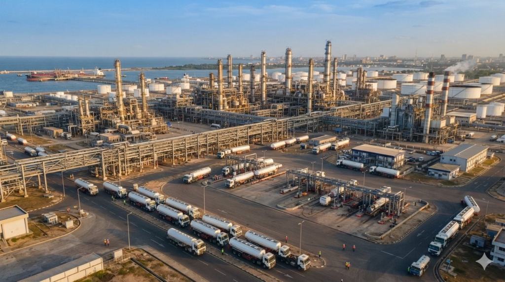 Illustrative photograph for the story: Dangote Stops Selling Petrol to Some Importers