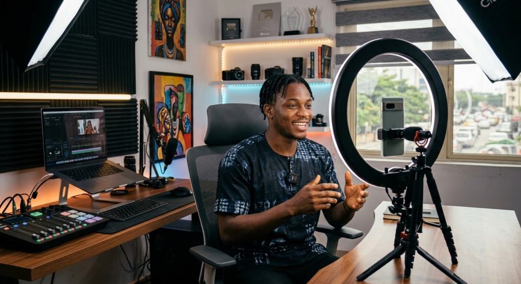 Illustrative photograph for the story: How Nigerian Social Media Creators Turn Online Fame Into Careers