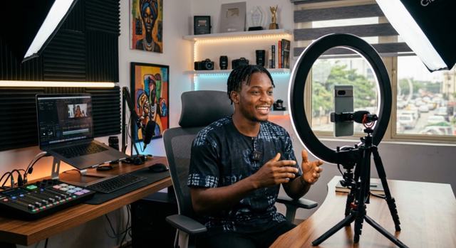 Illustrative photograph for the story: How Nigerian Social Media Creators Turn Online Fame Into Careers