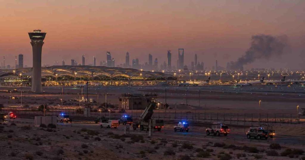 Illustrative photograph for the story: Missiles Flew 1,000 Kilometres and Hit Riyadh's Airport. Saudi Arabia Wants to Know How.