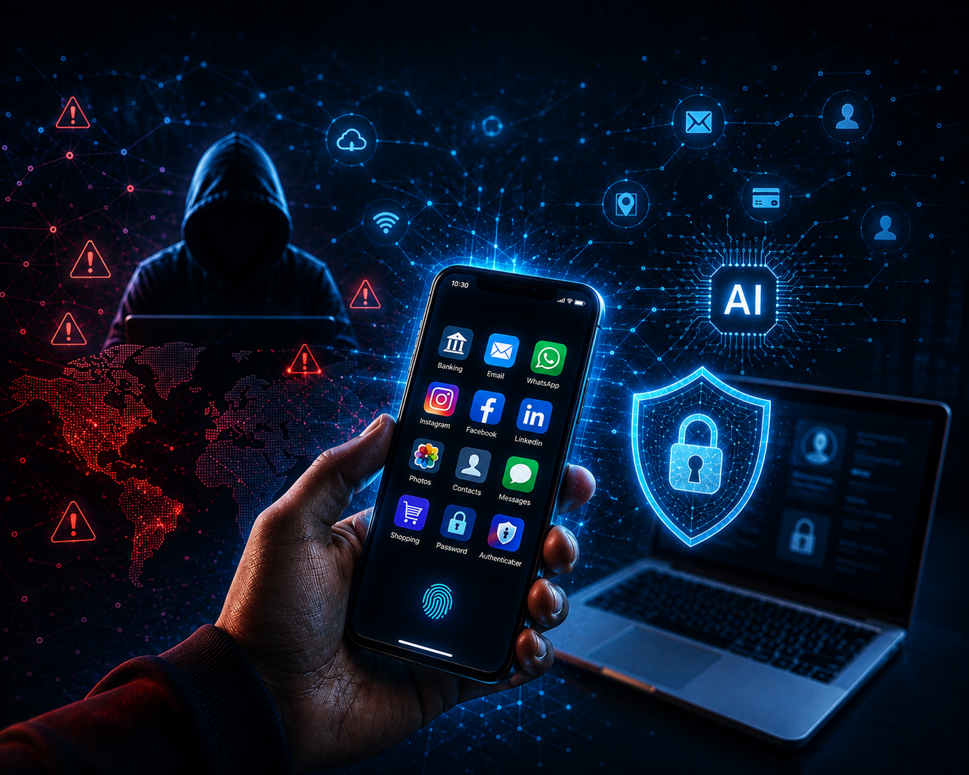 Illustrative photograph for the story: Why Hackers Want Your Smartphone More Than Your Laptop