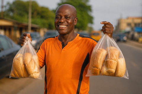 Illustrative photograph for the story: I Never Imagined a Nigerian Bread Seller Could Teach Me This Much About Success