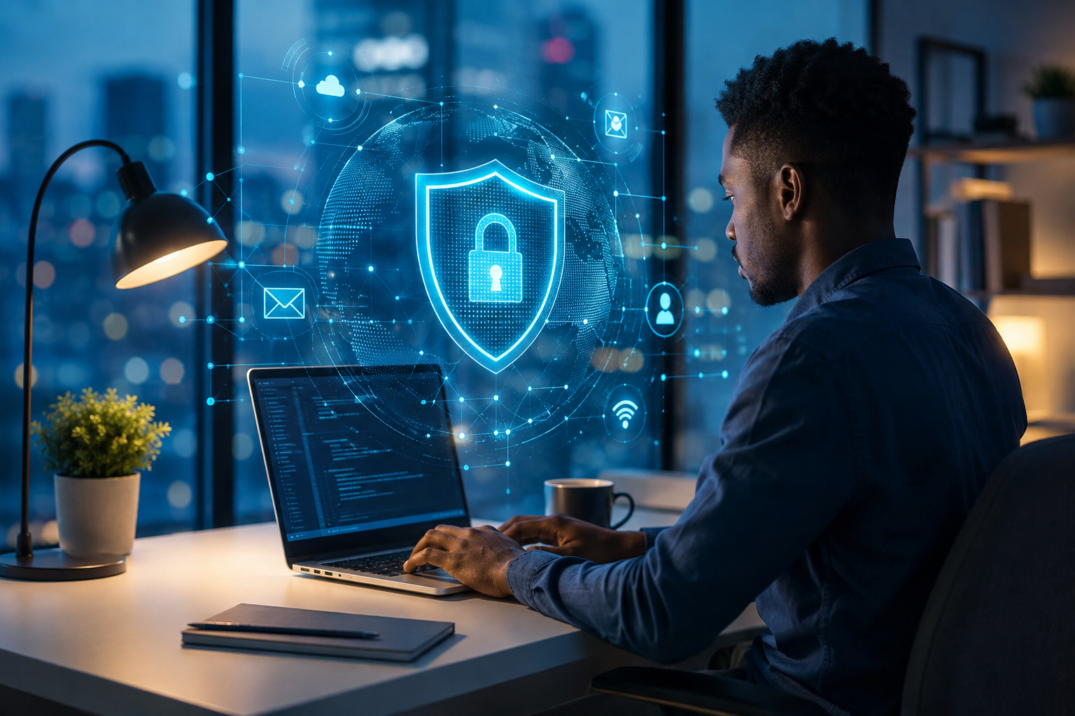 Illustrative photograph for the story: How AI and Cybersecurity Are Changing Freelancing and Online Business