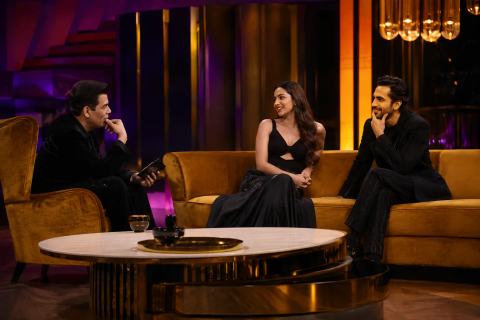 Illustrative photograph for the story: Koffee With Karan Season 9 Guest List Sparks Excitement