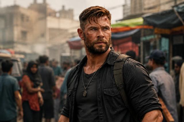 Illustrative photograph for the story: Who Is Tyler Rake? Exploring Chris Hemsworth's Most Iconic Action Role