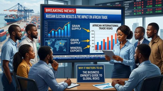 Illustrative photograph for the story: Why Russia's Election Result Should Matter to Every African Business Owner Trading Internationally