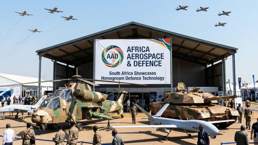 Illustrative photograph for the story: South Africa Showcases Homegrown Defence Technology at Aerospace Show